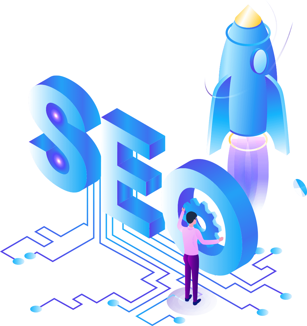 SEO Marketing 3D Illustration